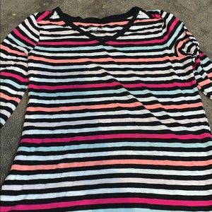 Stripped long sleeve